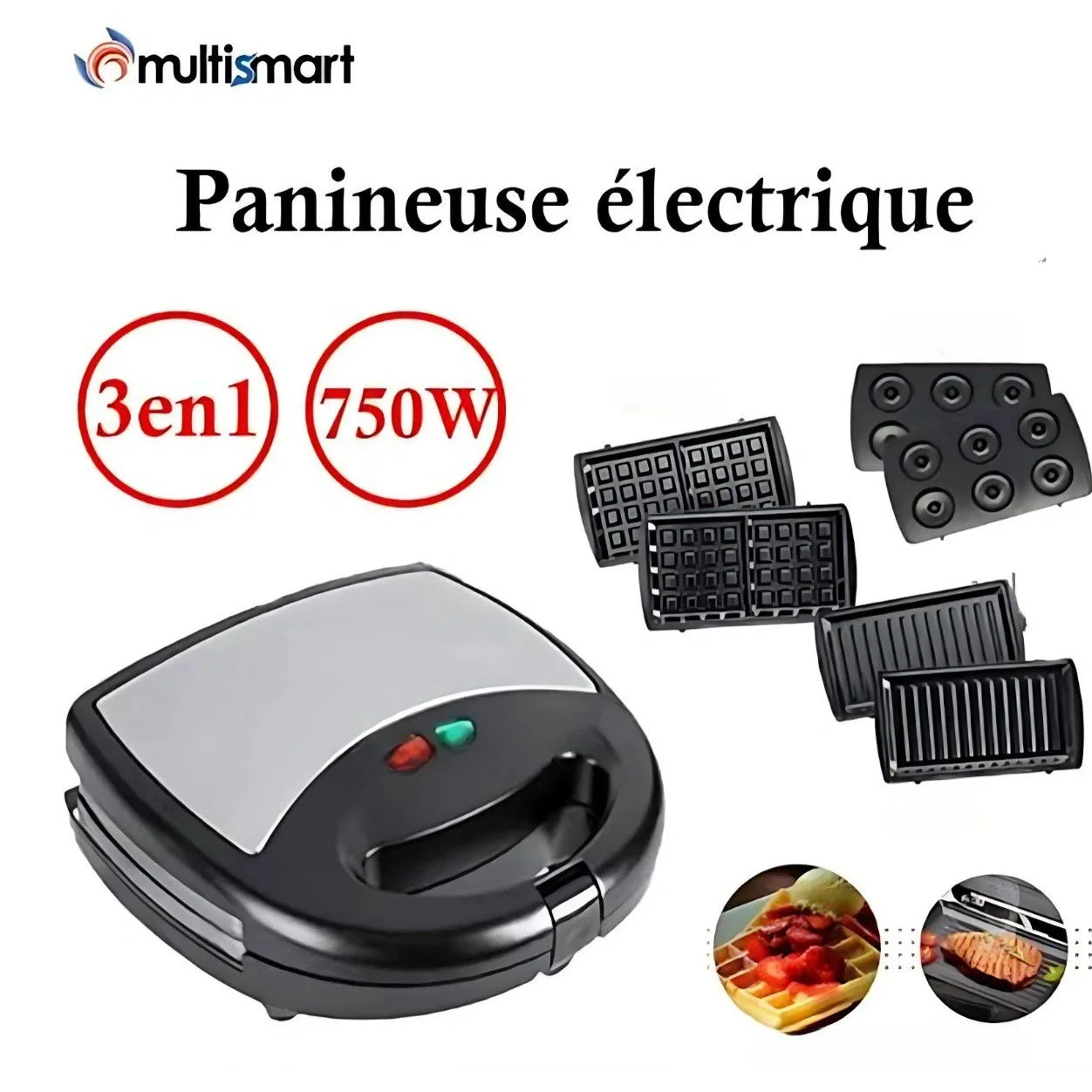 La Panineuse MiltiSmart Pro™ (3en1)